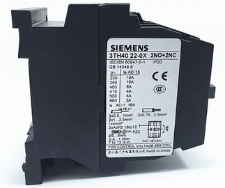 Siemens 3TH4 Waktu Tunda Relay / 8 Tiang 10 Tiang Contactor Relay Switch