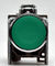 Green Schneider Push Button / Miniature Waterproof Push Button On Off Switch