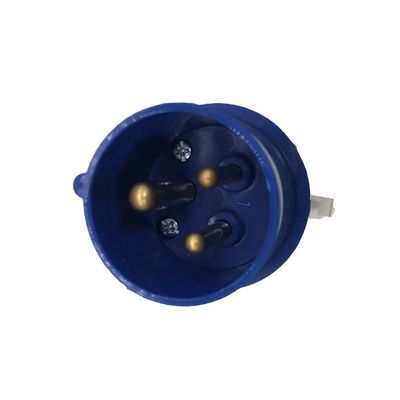 Panel Mount Industrial Plugs And Connectors Dengan Sertifikasi UL 600V Voltage Rating