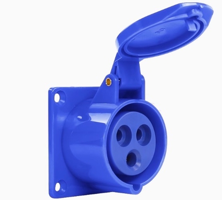 3 kutub 16A Industrail Exposed Sockets 3 Outlets CEE/IEC Internasional Industrial Connector